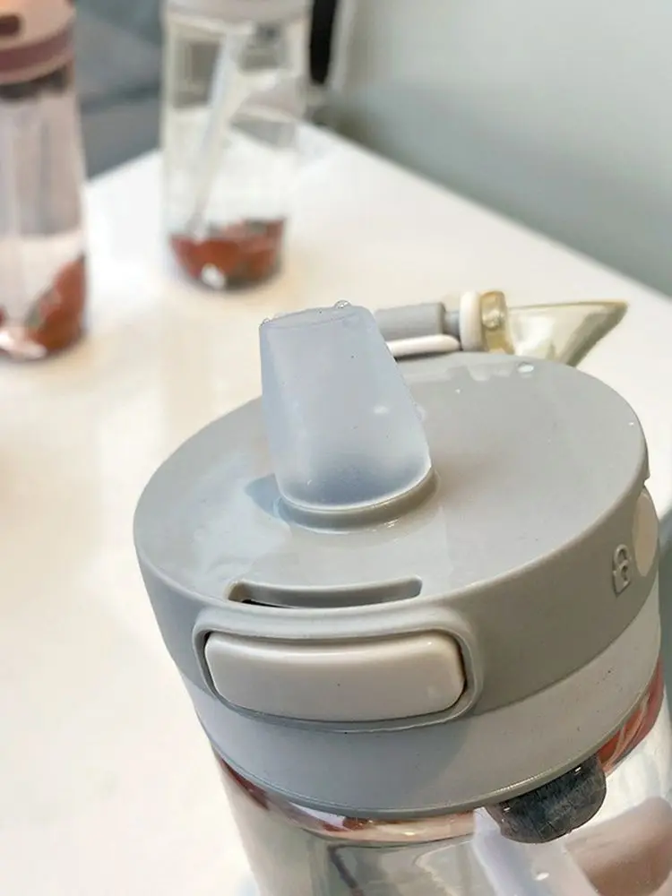 Портативная Прозрачная Чашка 500 мл/650 мл с замком в виде весы чашка простом стиле