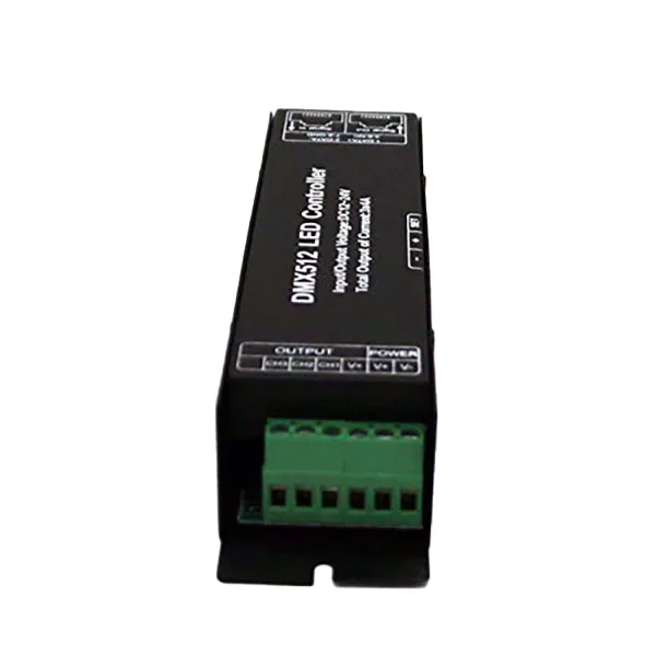AM05-Dmx светодиодный контроллер с дисплеем цифровая трубка Dmx512 декодер драйвер