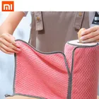 Кухонное полотенце XIAOMI для ежедневного мытья посуды, кухонная тряпка, антипригарное масло, утолщенная ткань для мытья стола, Абсорбирующая Чистящая салфетка
