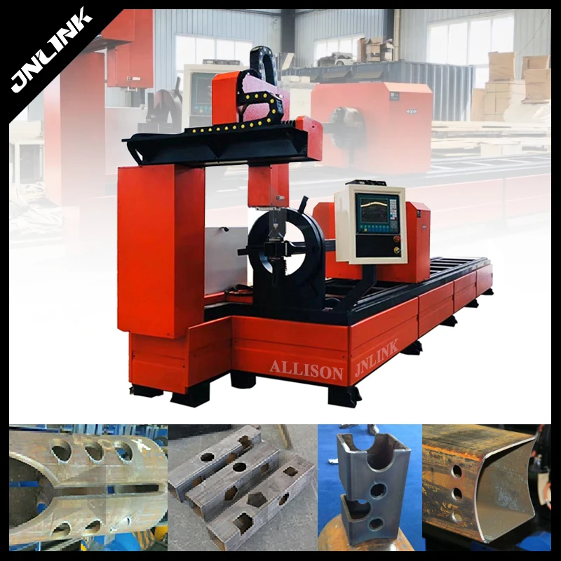 3 оси Cnc плазменной резки труб для железа/нержавеющей стали/алюминия/меди|Машины