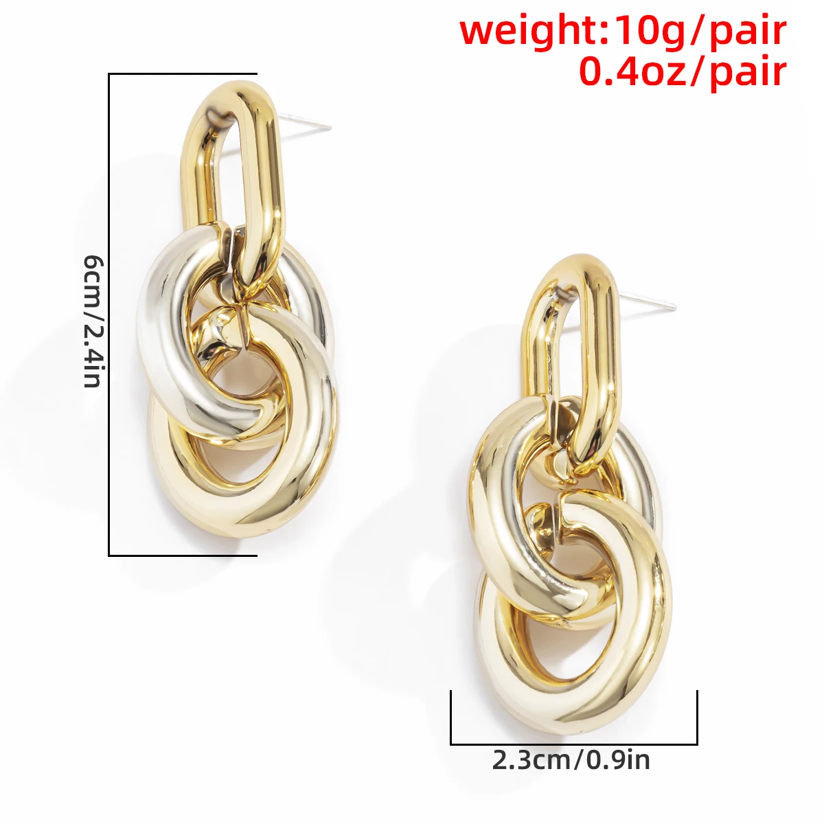 

Salircon Punk Gold Color Round Earrings Pendants for Women Girls Kpop Delicate Hanging Earrings Fashion Jewelry Gift 2021 Trend