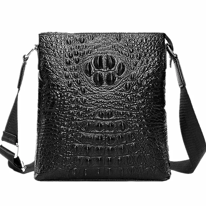 Модные 3D головы орла сумка через плечо для мужчин деловая мужской натуральная