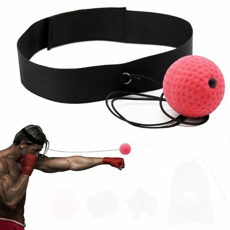 

Boxing Reflex Ball Fight Ball Punching Speed Ball For Boxing Training Gym Exercise Coordination With Headband Improve Reaction