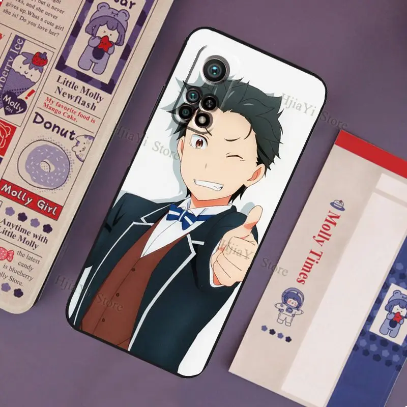 Чехол-накладка с принтом \Natsuki\&quot на смартфон Xiaomi (разные модели) изображение в