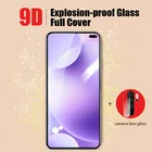 2 в 1 Защитное стекло для объектива камеры Redmi 9 8 7 6 Pro 5 Plus 9d полное покрытие закаленное стекло на Redmi 10x Pro 5g S2 защита