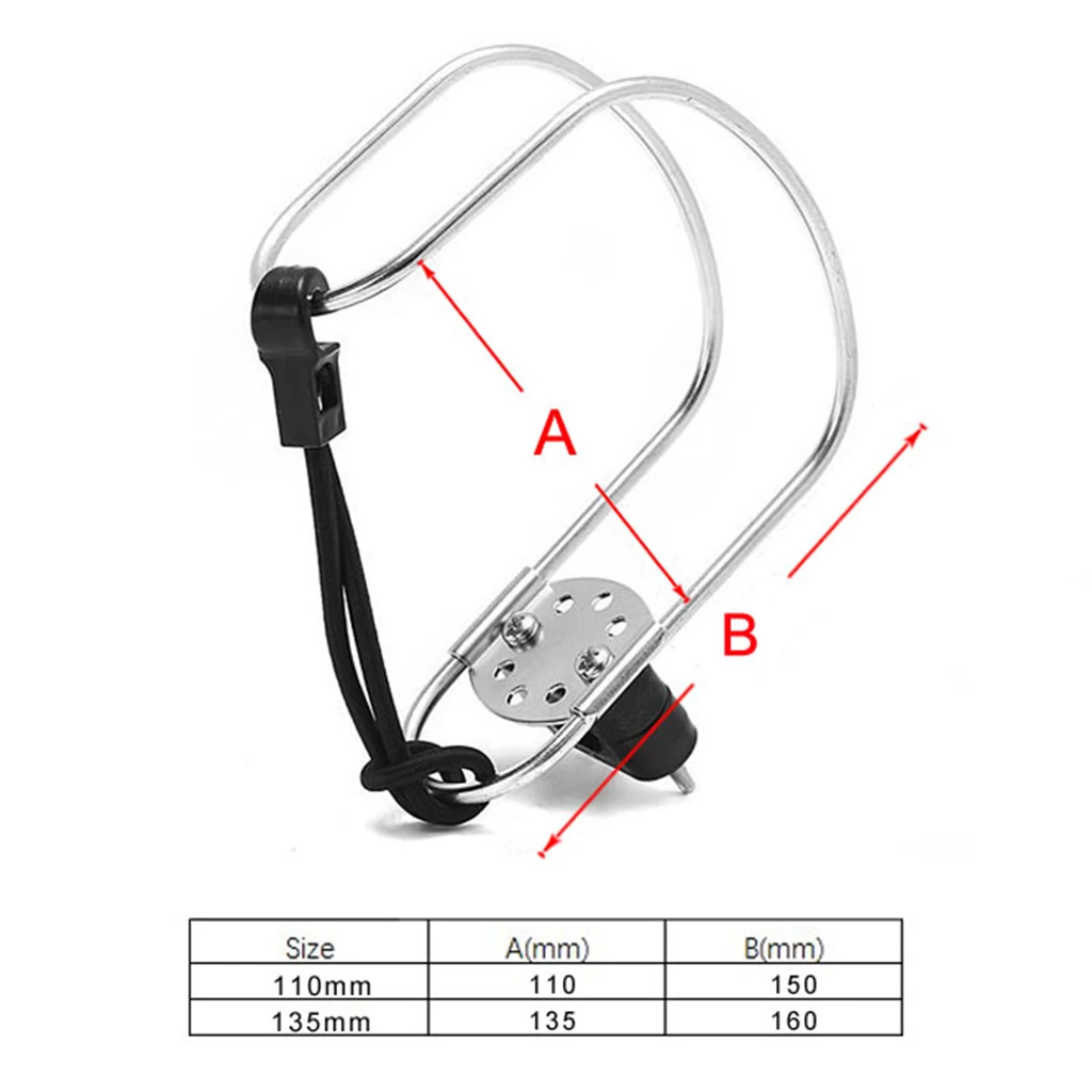 

Lifebuoy Swimming Holder Life Buoy Bracket, Ring Lifebuoy Holder for Boat