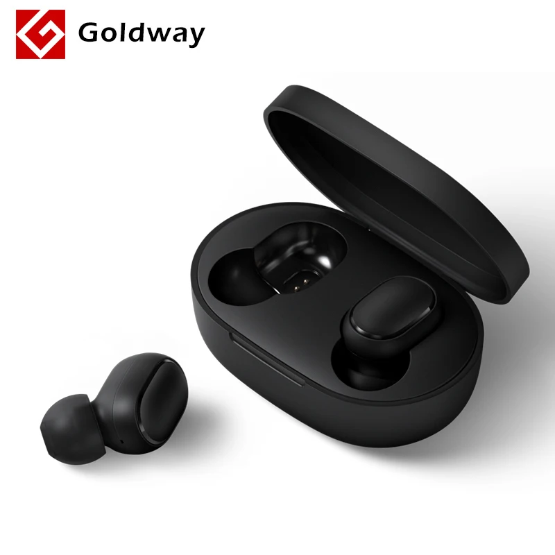 Xiao mi Red mi AirDots, беспроводные наушники Bluetooth 5,0, наушники-вкладыши, стерео, басовые наушники с mi c mi Ture, беспроводные наушники