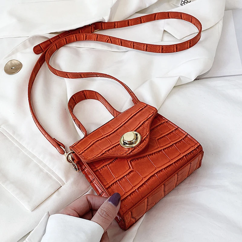 Мини-сумка из искусственной кожи женская сумка 2020 новая модная красная