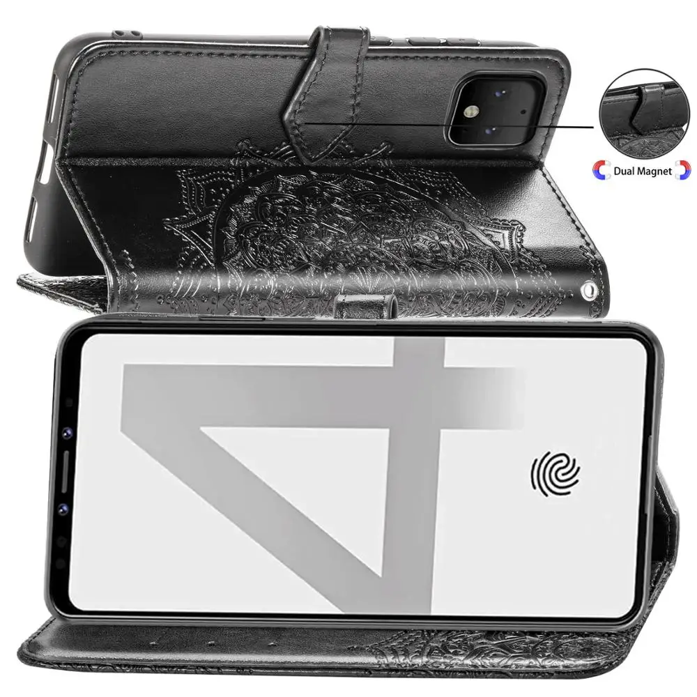Кожаный чехол-книжка для телефона Google Pixel 3 3A 4 Pixel3 Pixel3a Pixel4 XL 3XL 3AXL 4XL XL3 XL4 роскошный