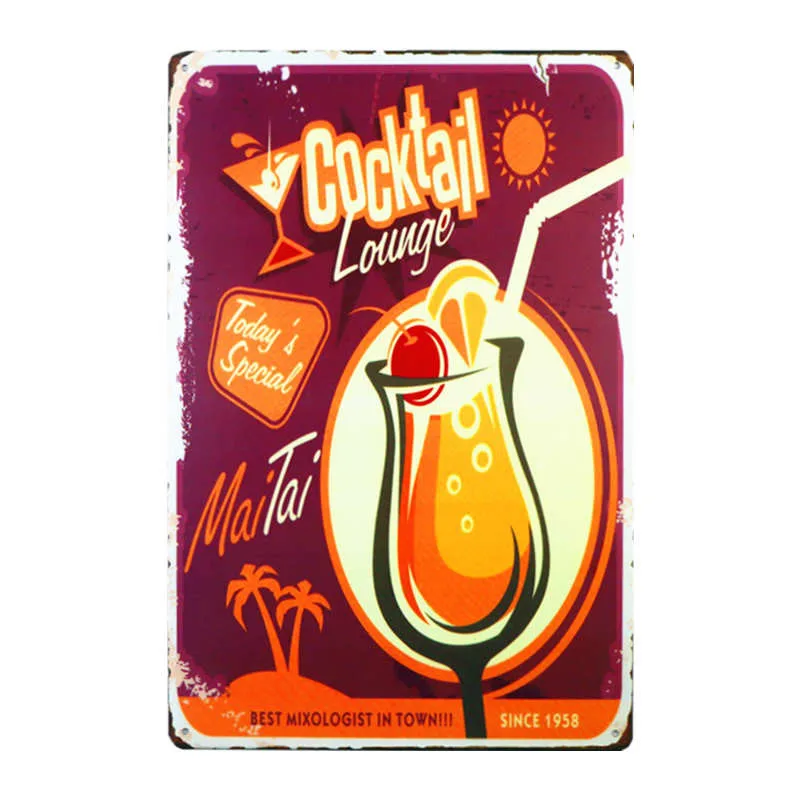 Shabby chic Metal Tin Signs BBQ beer Coffee Man Cave Pub Home Decor Craft Wall Painting | Дом и сад