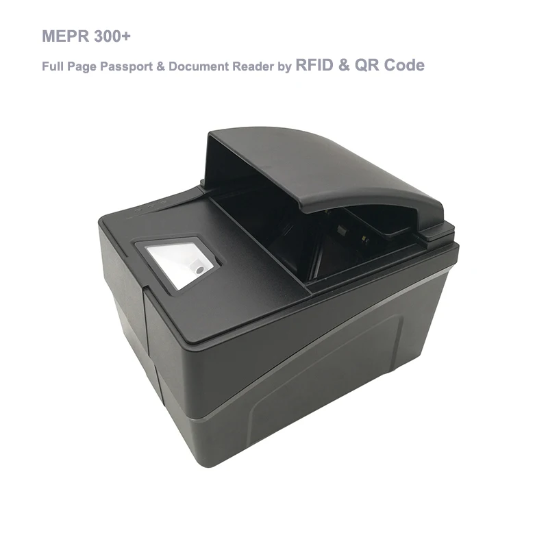 MEPR300 + считыватель паспорта на полную страницу/сканер от MRZ RFID и QR-код для отелей
