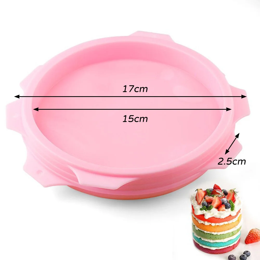

Creative New DIY Round Shape Silicone Baking Accessories Perfect for Making Cakes And Bread Cake Baking Special