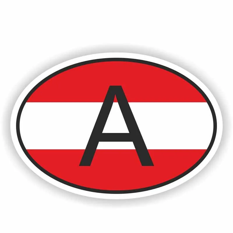 Aliauto персональная забавная наклейка для автомобилей австрийский код страны