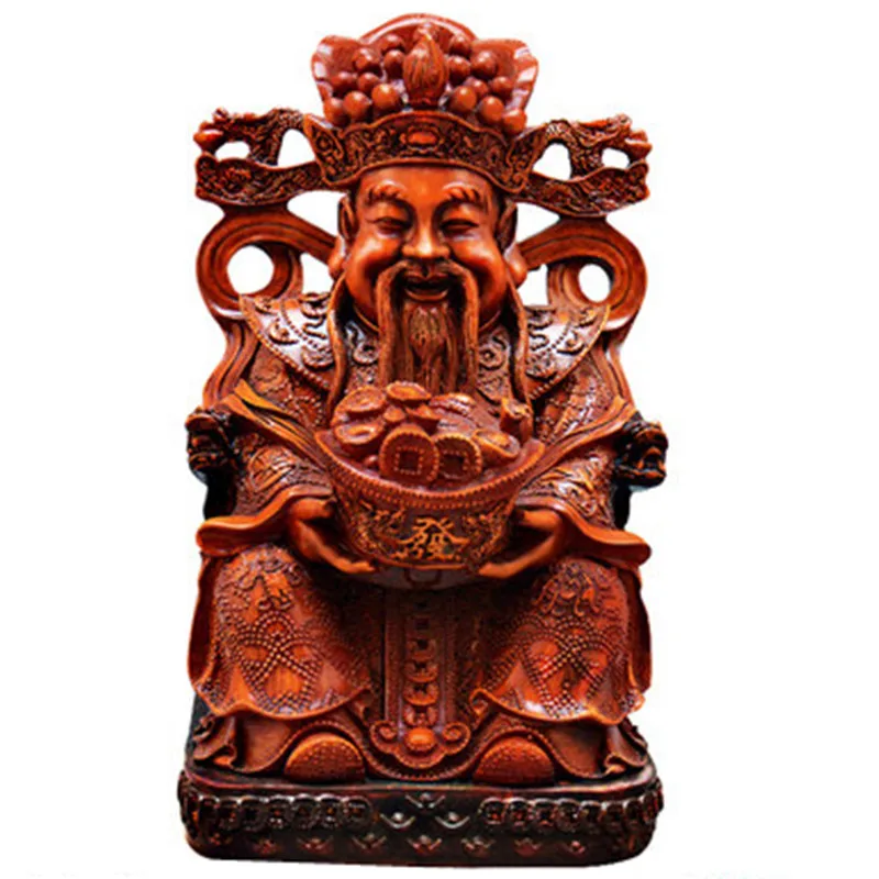 

RESIN HANDICRAFT, THE GOD OF WEALTH BUDDHA FURNISHING ARTICLES WEALTH TREASURES FILL THE HOME DECORATION HOME DECORATION