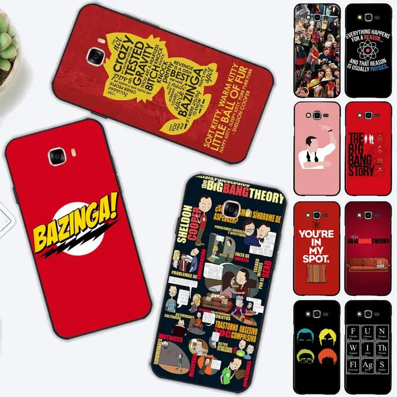 

The Big Bang Theory Phone Case for Samsung J 2 3 4 5 6 7 8 prime plus 2018 2017 2016 core