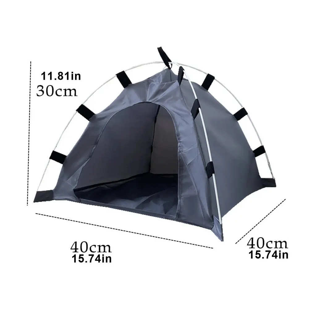

Pet Tent Outdoor Waterproof And Moisture-proof Cat And Dog Tent Portable Automatic Speed Opening Pet House