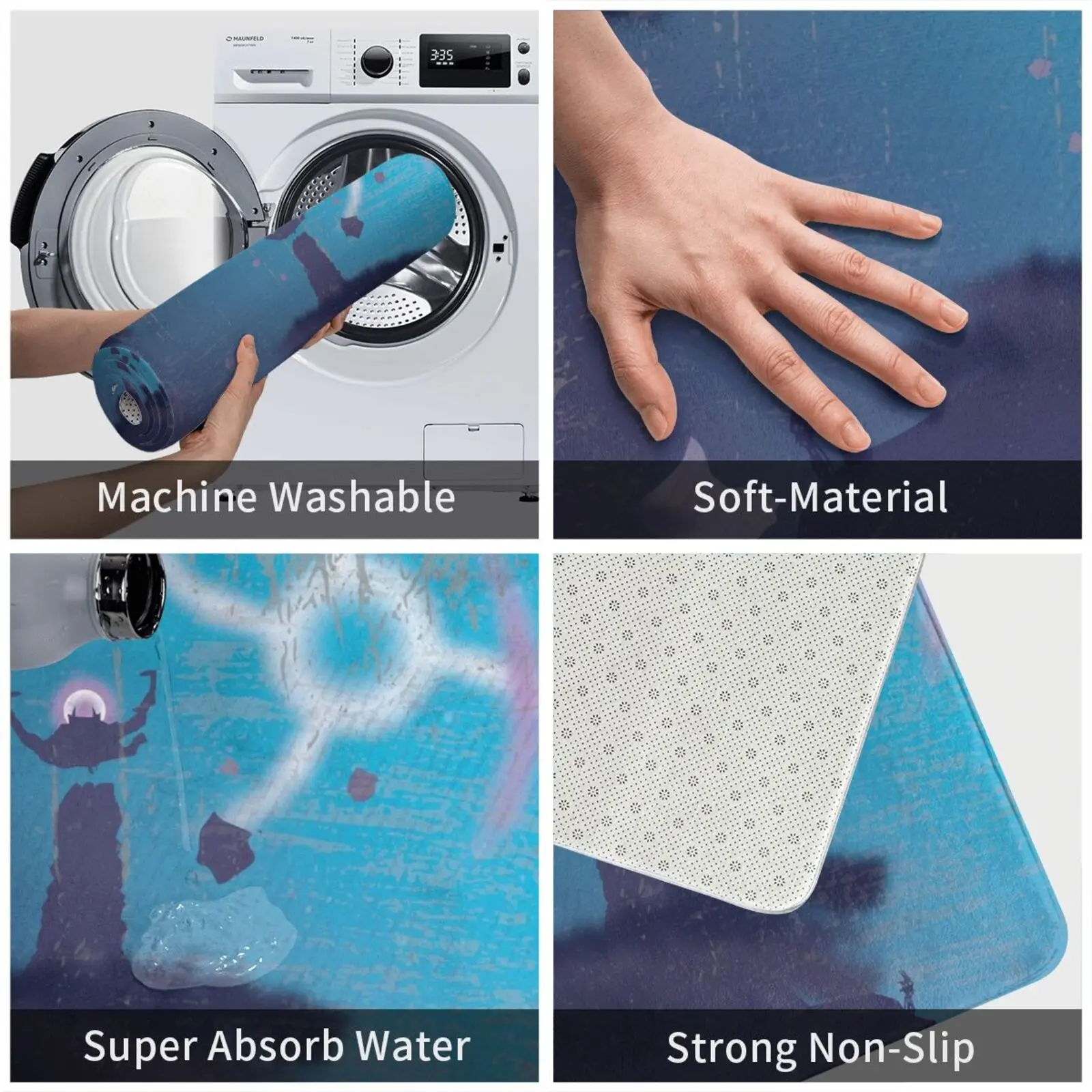 Черный коврик от производителя Xen-Half Life для коврика мягкий половинной жизни