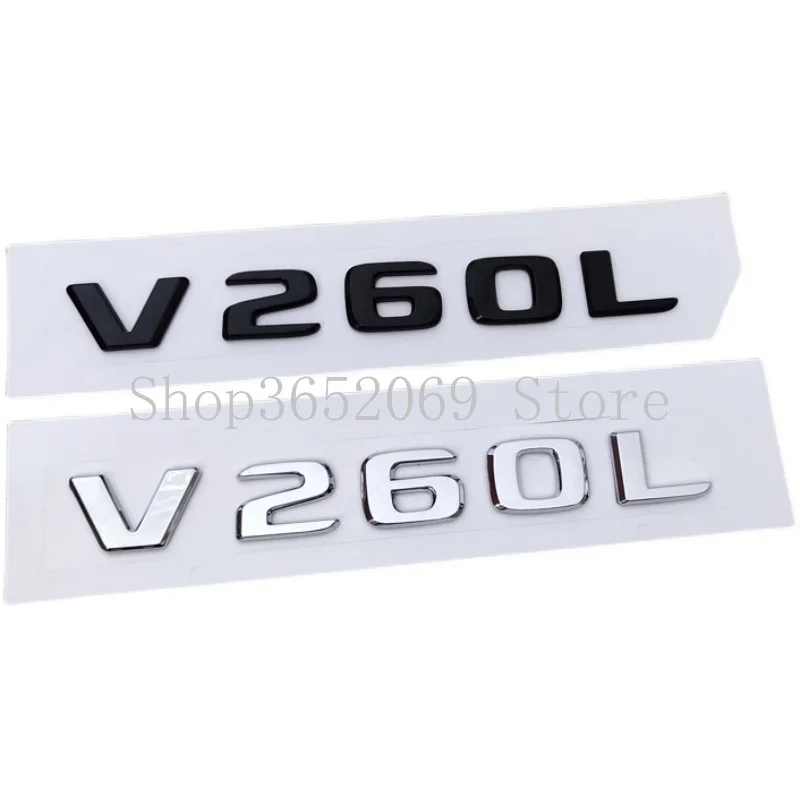 V260L VS680S VS980S ABS Письмо Эмблема автостайлинг переделка багажника табличка логотип
