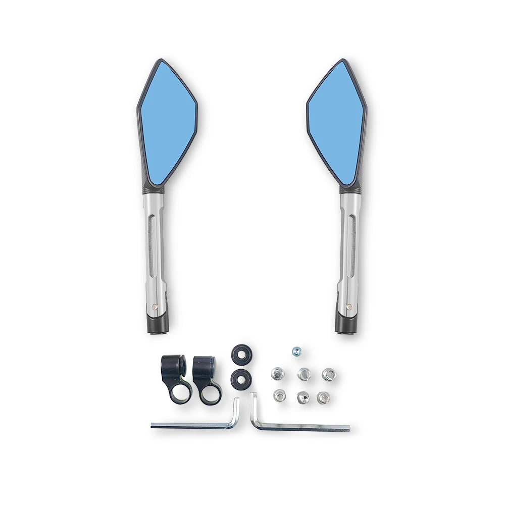 

Для Kawasaki Z900 Z900RS Z800 Z1000 мотоцикл с ЧПУ алюминиевые зеркала заднего вида боковое зеркало заднего вида серебро золото красный фиолетовый синий