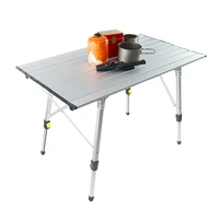 portable foldable table camping outdoor furniture computer bed tables picnic aluminium alloy ultra light folding desk