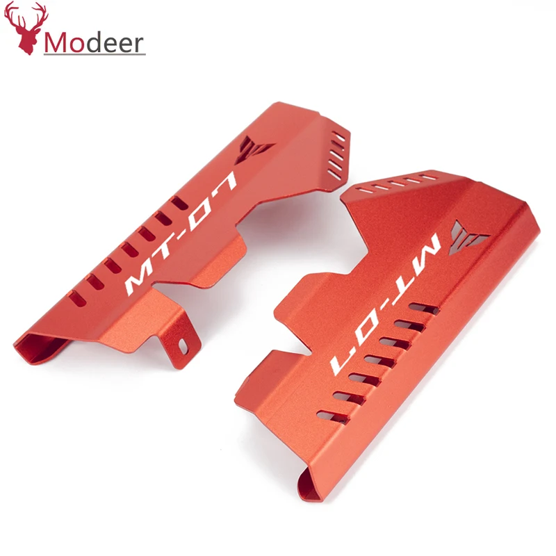 Радиатор мотоцикла резервуар для воды боковая крышка защита Yamaha MT07 MT 07 FZ FZ07 2013-2017