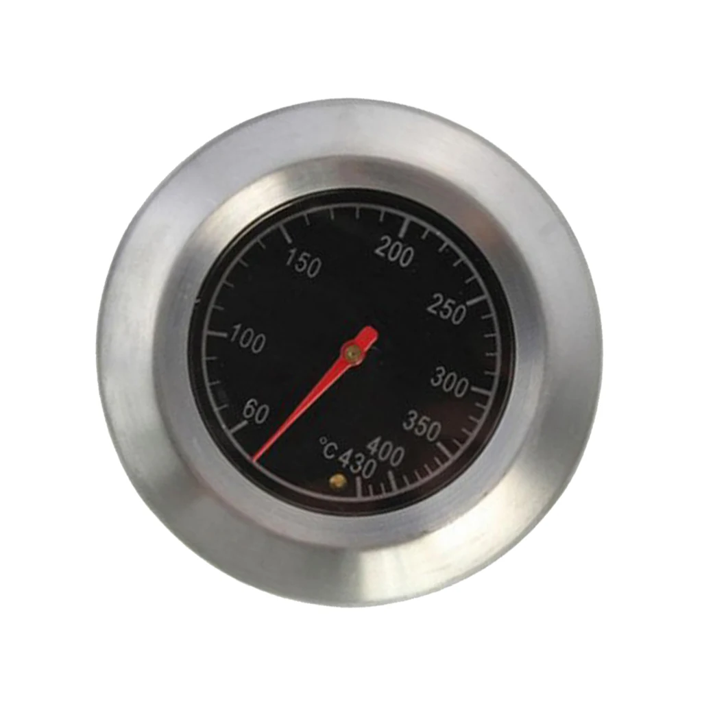 Нержавеющая сталь барбекю уголь гриль яма древесины курильщик датчик