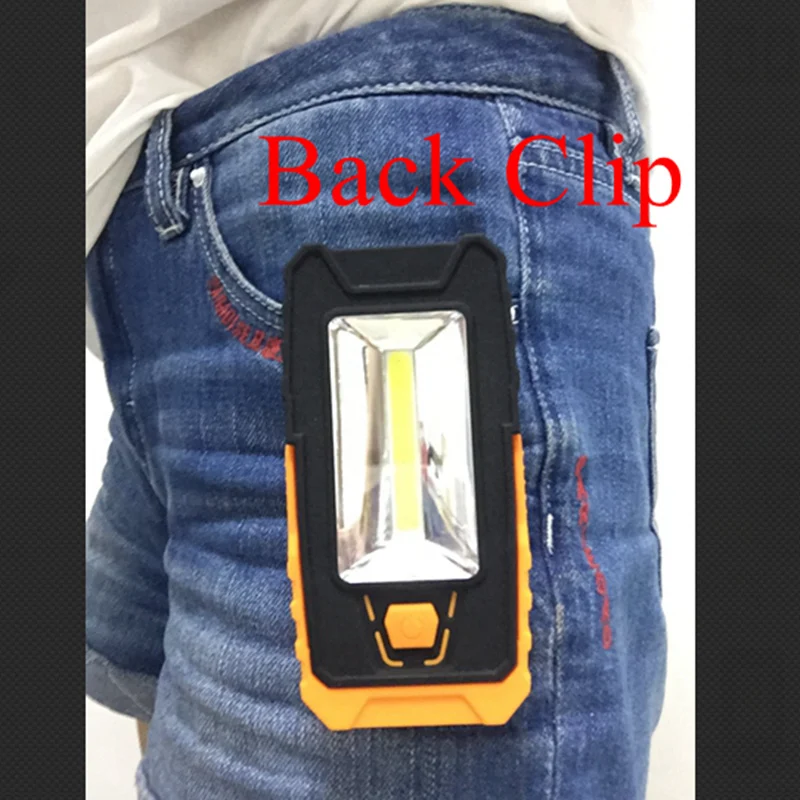 Портативный Универсальный светодиодный фонарик MingRay с аккумулятором магнитное