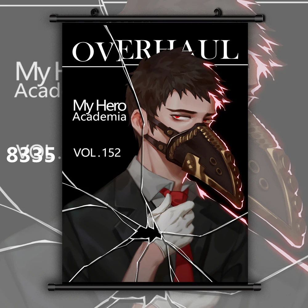 Boku no My Hero Academy Aizawa Shouta Chisaki Kai Аниме Манга плакат в рулоне