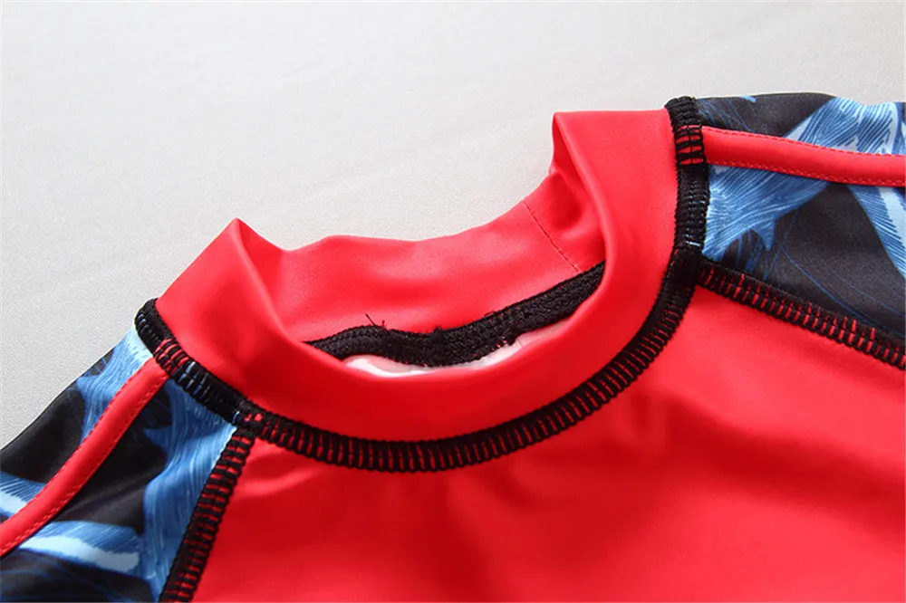 Комплект купальных костюмов для мальчиков комплект из 2 предметов с длинными