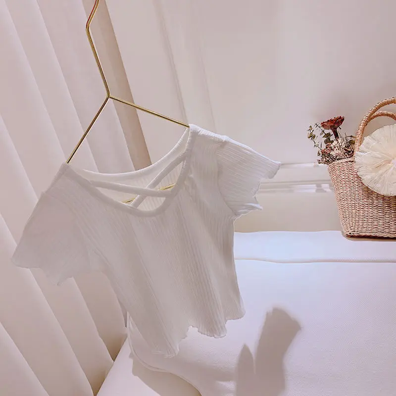 

Children's Clothing Girls 2021 New Summer Babys Short-sleeved T-shirt Children's Fashion All-match Bottoming Shirt Top