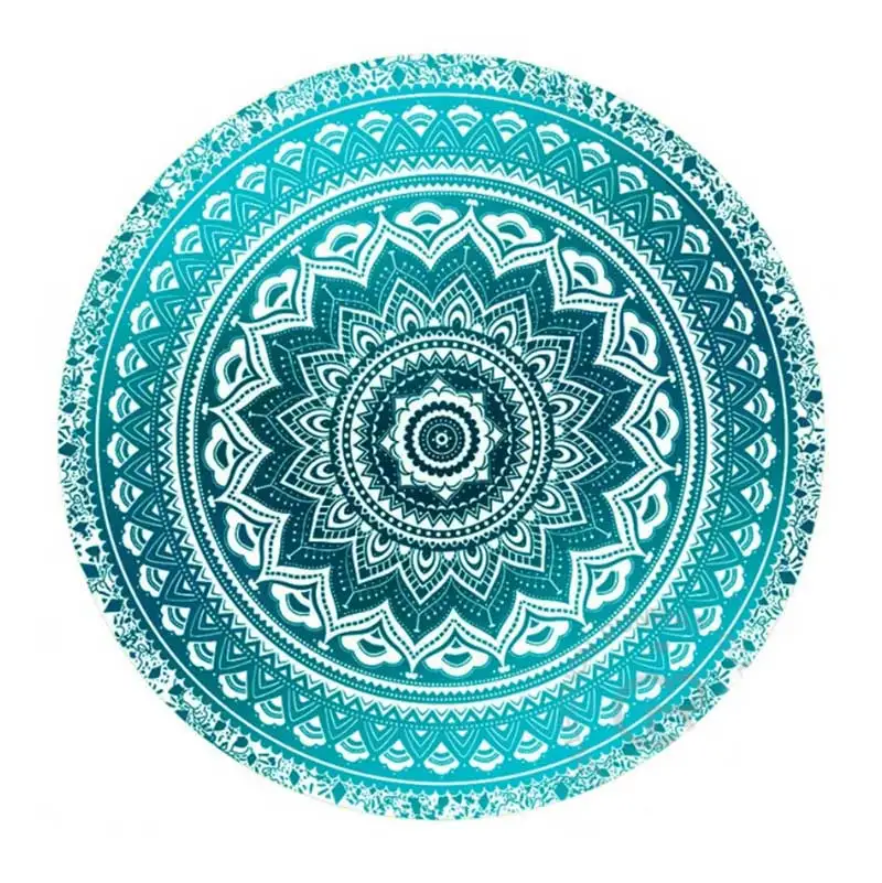 Mandala Round Tapestry Summer Beach Picnic Throw Rug Blanket Bohemia Mats Home Textile Garden Multifunctional Use | Дом и сад