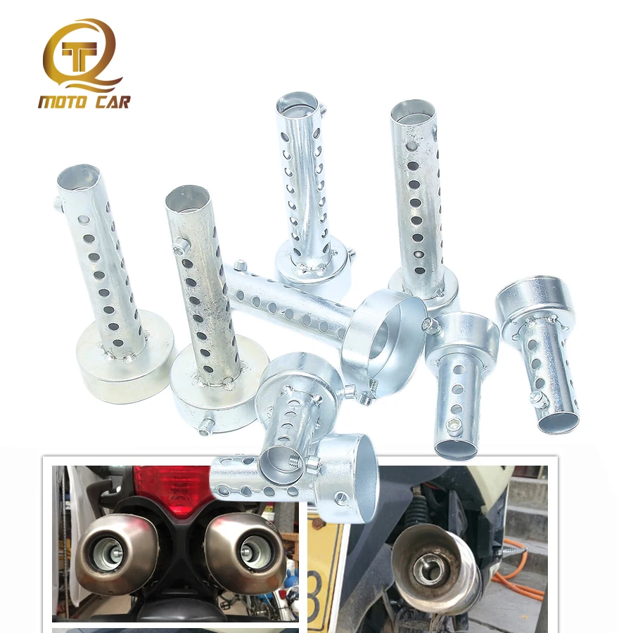 1 шт. универсальный глушитель выхлопной трубы для мотоцикла 35 мм/42 мм/45 мм/48 мм/60 мм