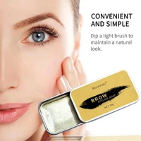 3d feathery brows makeup balm styling brows soap transparent eyebrow fixed lasting eyebrow setting gel waterproof cream