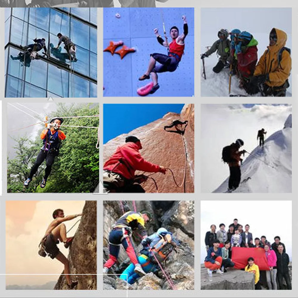 Шкив для альпинизма шкив фиксации выживания на открытом воздухе с высокой