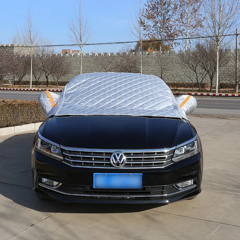 Универсальные автомобильные Чехлы зимние хлопковые утолщенные половина