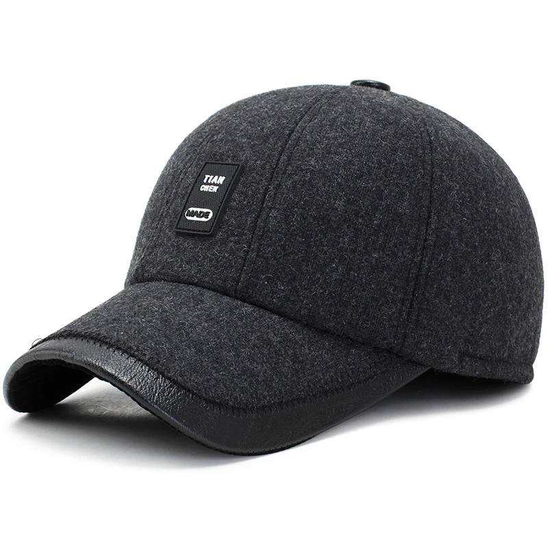 [NORTHWOOD] Gorra Hombre, зимняя мужская бейсболка, уличная теплая утолщенная облегающая Кепка, брендовая бейсболка, шапка для взрослых