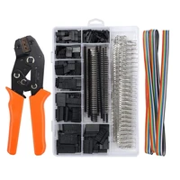 1550pcs sn 28b dupont crimping tool pliers wired terminal connector ferrule crimper wire hand tool set terminals clamp kit tools