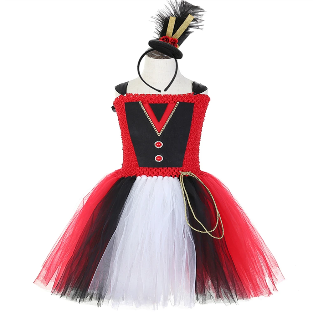 Цирк манежа платье с юбкой-пачкой для маленьких девочек Карнавальный Платья