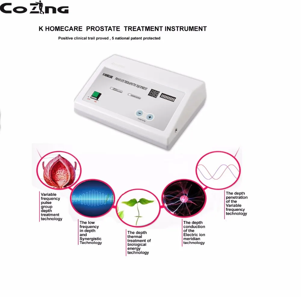 Устройство для лечения простаты с микротоковым массажером медицинская машина