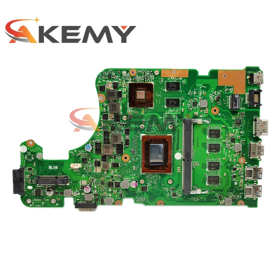 x555qg a10 9600p 8gb ram mainboard for asus x555 x555q x555qg a555 a555q a555qg laptop motherboard 100 tested free global shipping