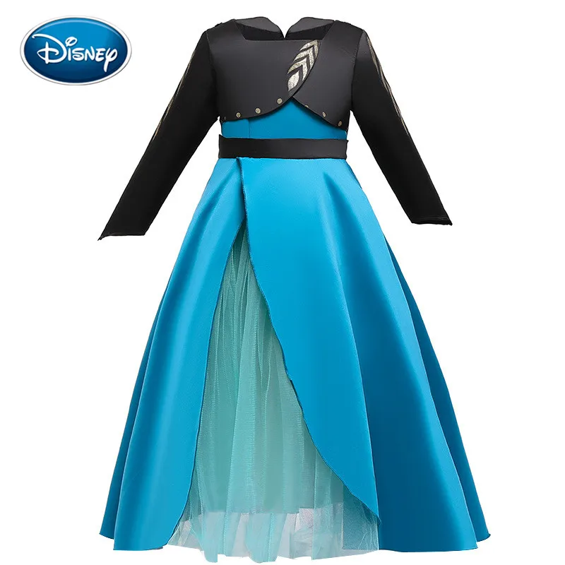 Дисней Холодное сердце 2 платье принцессы Эльзы юбка подарок для девочек