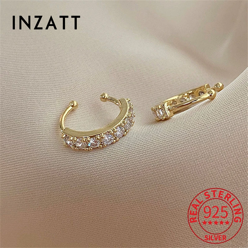 

Женские серьги-Клипсы из серебра 925 пробы, с фианитом