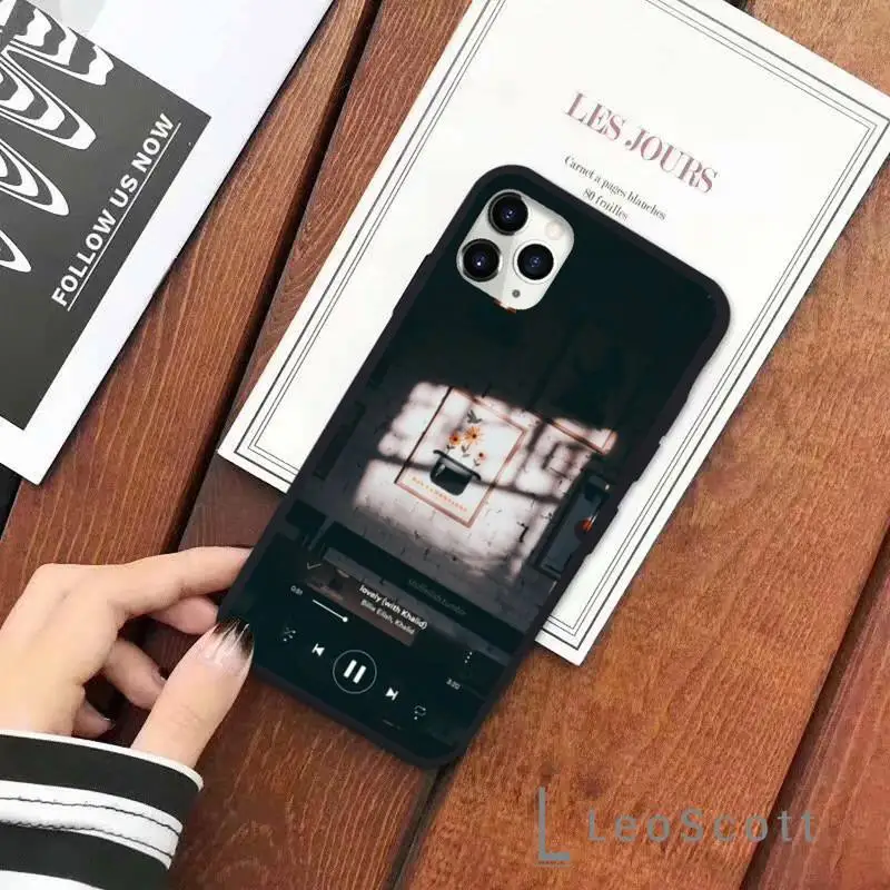 

Aesthetics songs lyrics Aesthetic Phone Case for iPhone 11 12 mini pro XS MAX 8 7 6 6S Plus X 5S SE 2020 XR