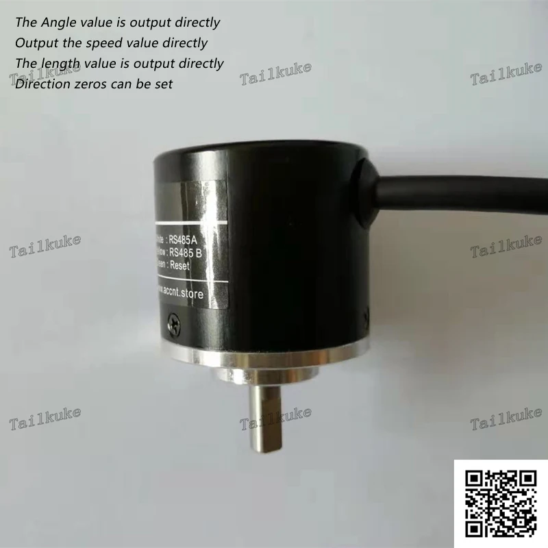 Стандарт связи ModbusRTU RS485 кодер с одним поворотом и многопозицией длина