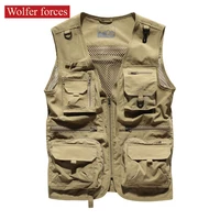 multi pocket vest for mens summer fishing large plus size clothing s outerwear branded mens clothing 2022 mens jackets spring