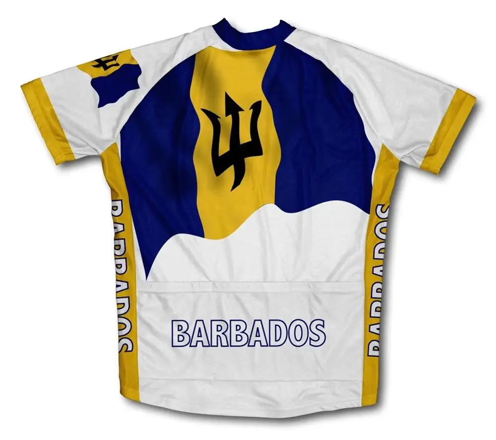 

Barbados flag Cycling Jersey 2020 Pro team Summer Short Sleeve Men MTB Bicycle Clothing Ropa Ciclismo Maillot Bike Shirt