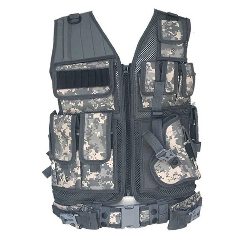 Tactical Vest For Airsoft Military Molle Combat Assault Plate Carrier CS Outdoor Clothing Hunting | Спорт и развлечения