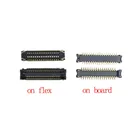 10 шт., гибкий разъем для ЖК-дисплея Samsung Galaxy A10 A105 A105F M10 M105F M105 A10E A102 A102F, разъем на плате 34Pin