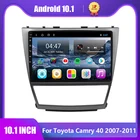 2 ГБ + 32 ГБ 1024*600 Android 10,1 автомобильное радио для Toyota Camry 40 2007-2011 мультимедийный видео MP5 плеер стерео навигация GPS