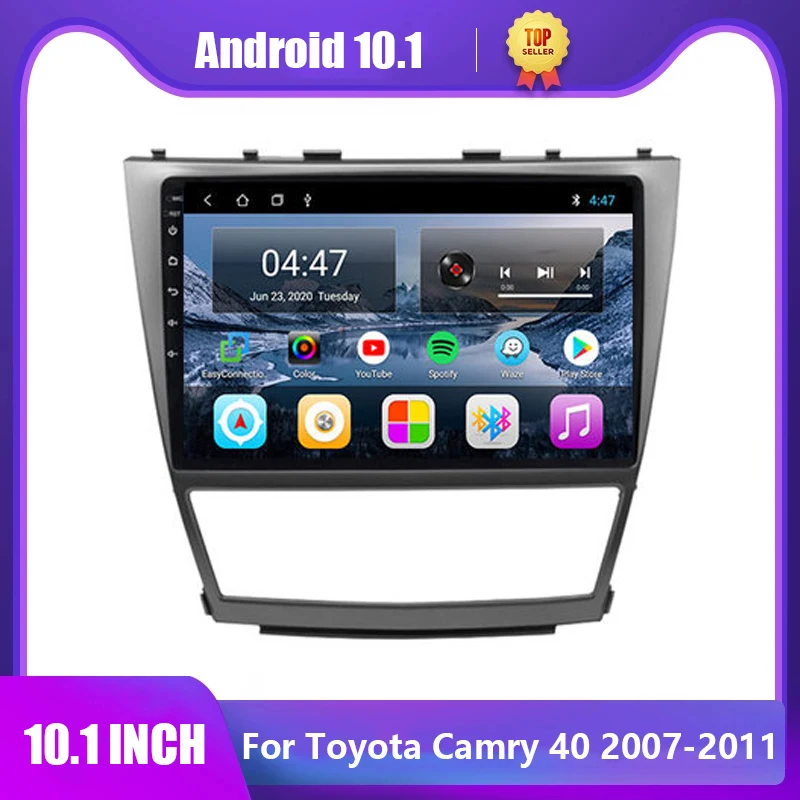 2 ГБ + 32 1024*600 Android 11 автомобильный радиоприемник для Toyota Camry 40 2007-2011 мультимедийный